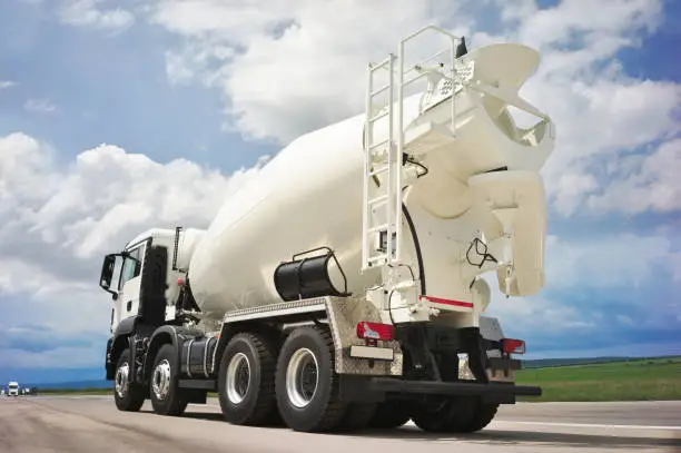 Concrete mixer truck